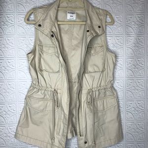 Old Navy khaki utility vest